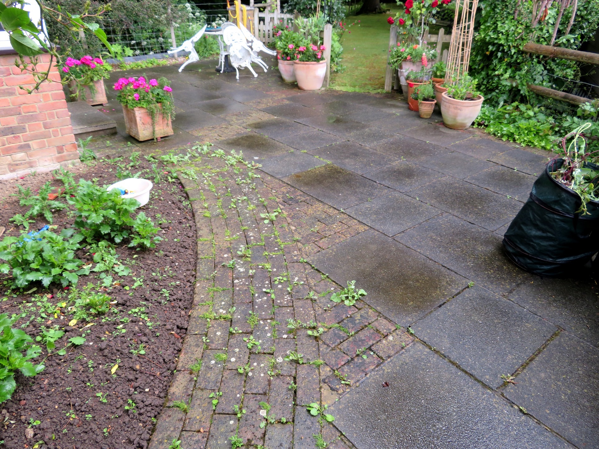Dirty Patio Example Before
